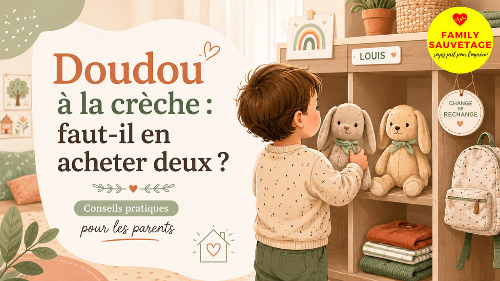 Doudou Ă la crĂšche : faut-il en acheter deux ?