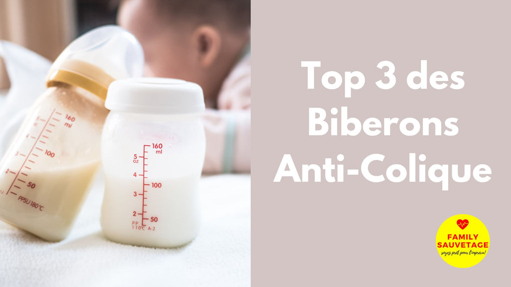 Top 3 des biberons anti colique pour bébé