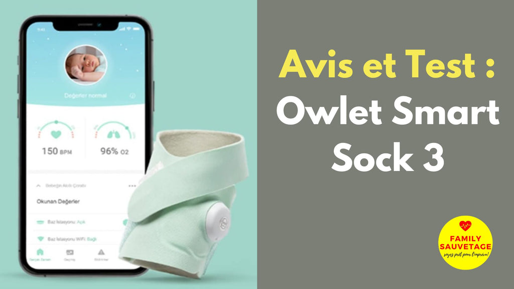 Avis de la Chaussette Owlet Smart Sock 3
