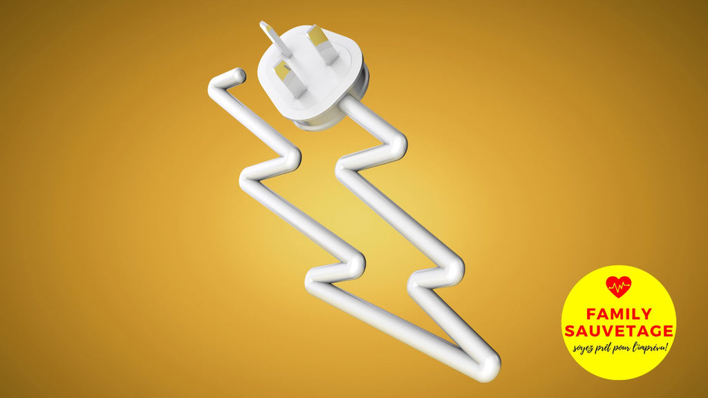 Liste d'objets à avoir en cas de coupure d'électricité!