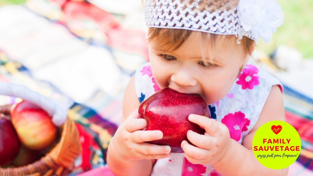 Comment réagir face à un bébé qui s'étouffe ou fait une fausse route?