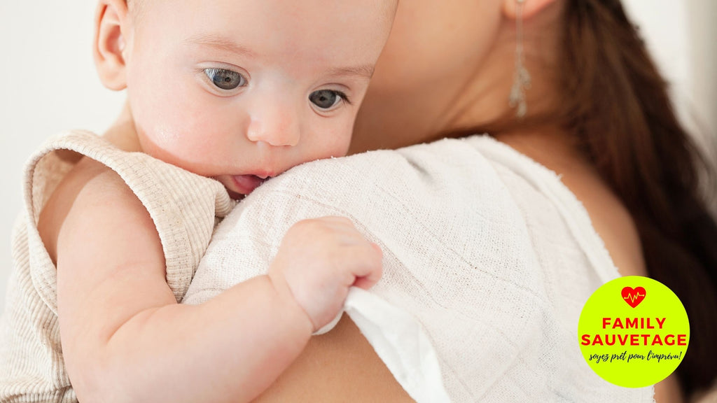 4 techniques pour aider bébé à faire le rot