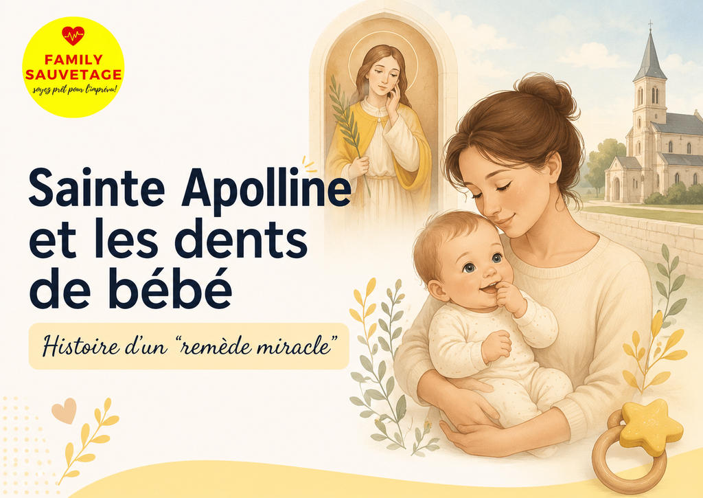 Sainte Apolline et les dents de bébé : histoire d’un « remède miracle »