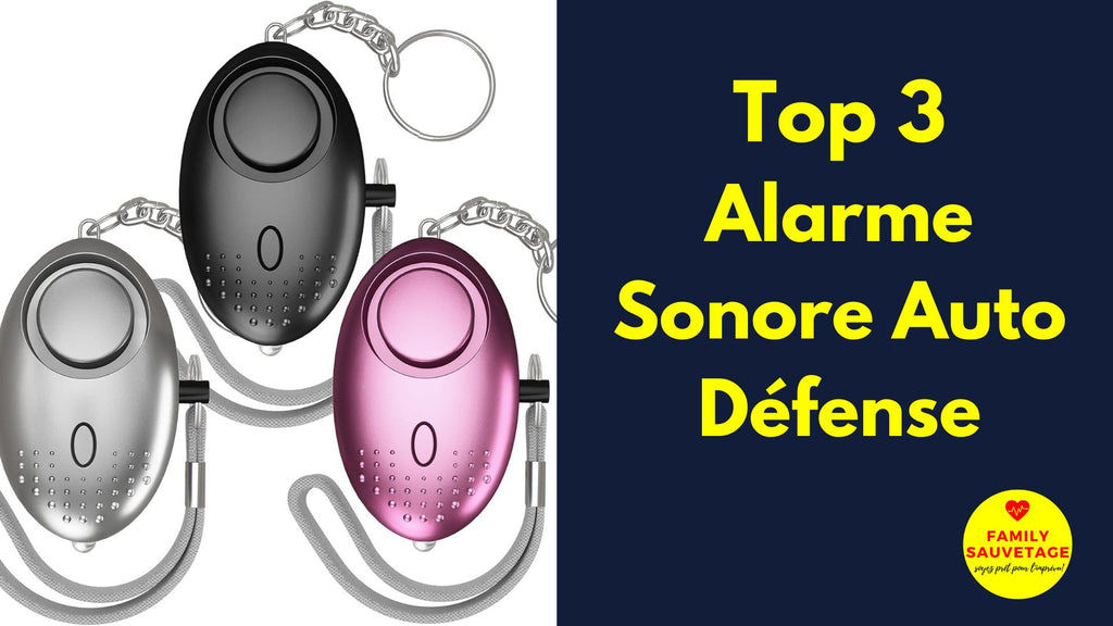 TOP 3 Alarme auto Défense pour les Femmes et les Enfants