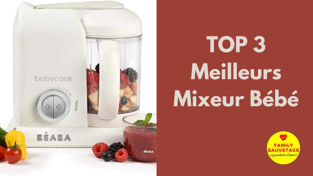 Top 3 - Mixeur Bébé! Le Guide d'achat pour les repas!