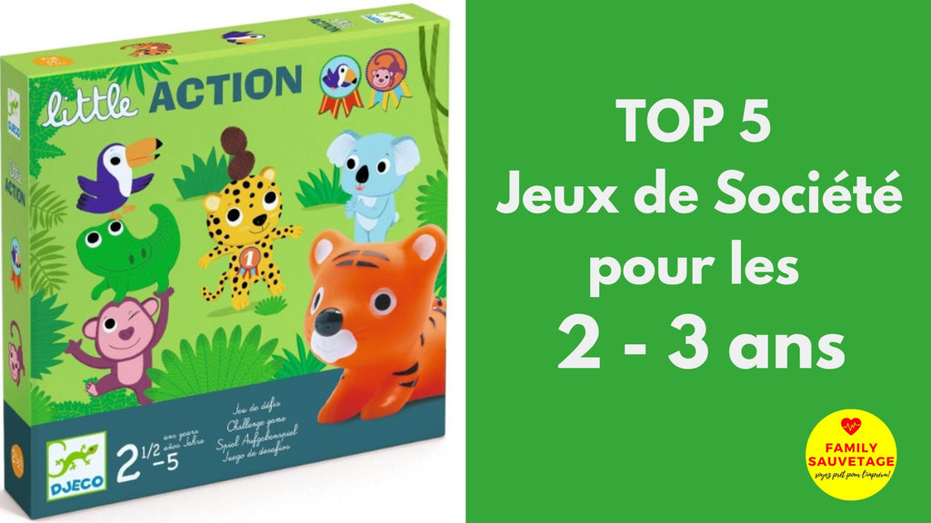 Top 5 des Meilleurs Jeux de Société pour les Enfants de 2 à 3 Ans : Sélection Ludique et Éducative