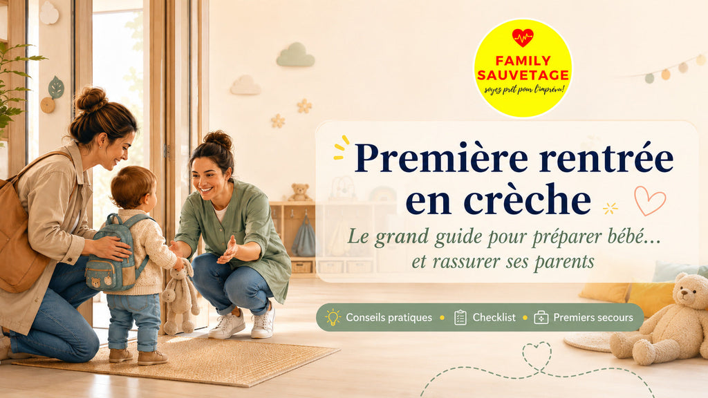 Première rentrée en crèche : le grand guide pour préparer bébé… et rassurer ses parents