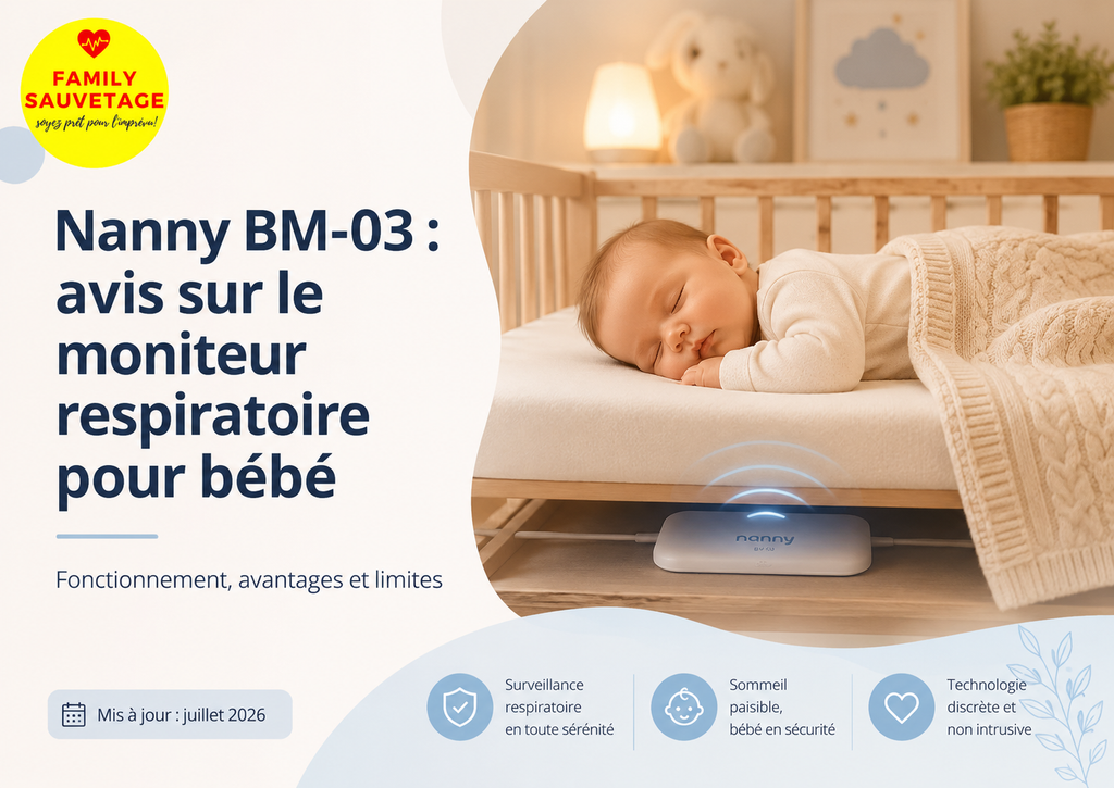 Nanny BM-03 : avis sur le moniteur respiratoire pour bébé