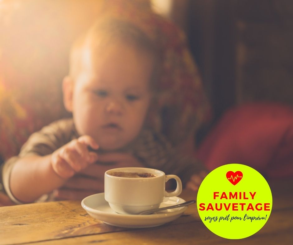Que faire si votre bébé ou votre enfant se brule avec du café ou du thé?