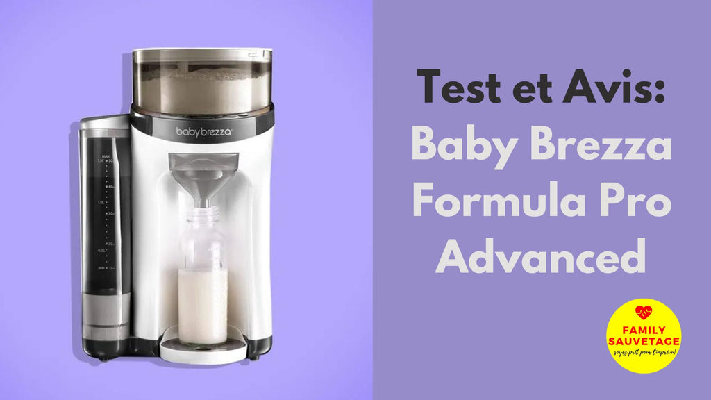 Test et Avis préparateur de biberon Baby Brezza Formula Pro
