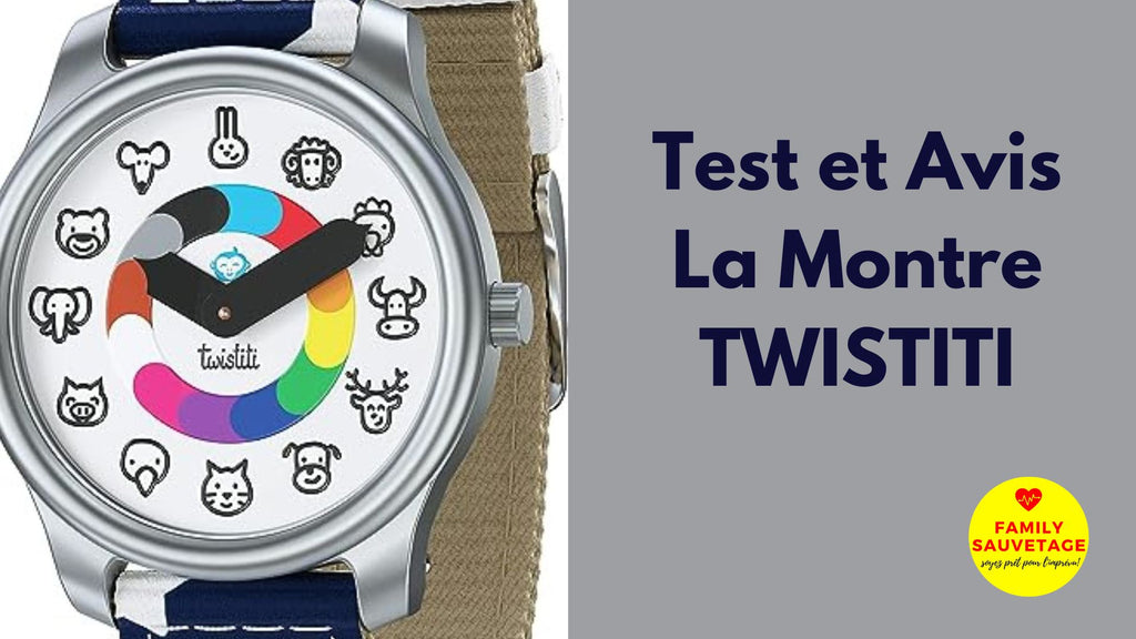 Avis et Test montre Twistiti - L'apprentissage du temps pour les enfants!
