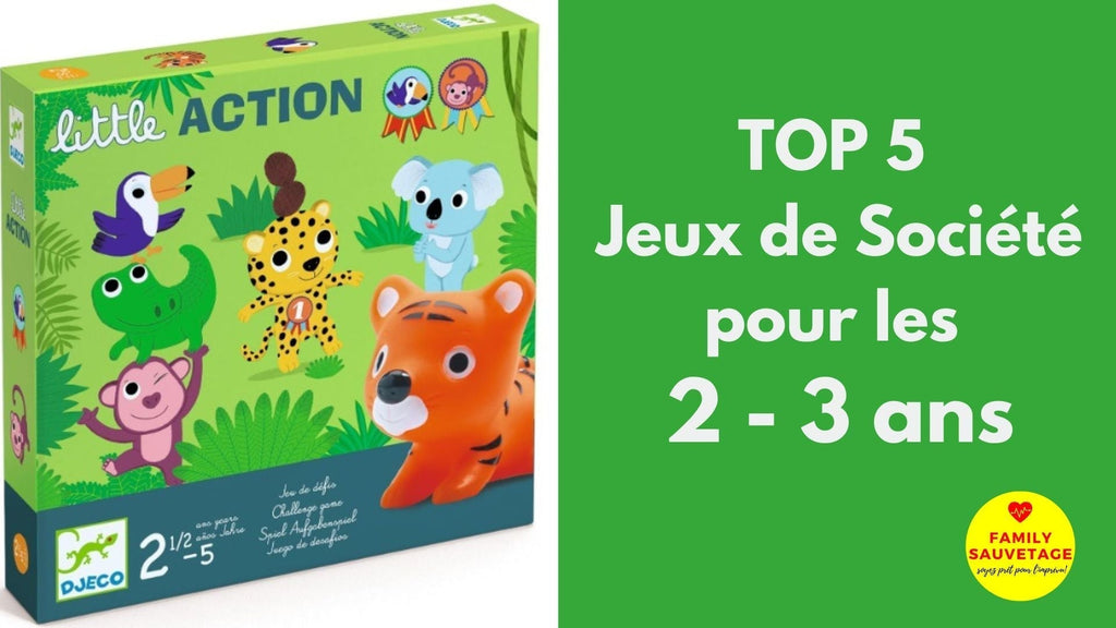 Top 5 des Meilleurs Jeux de Société pour les Enfants de 2 à 3 Ans : Sélection Ludique et Éducative