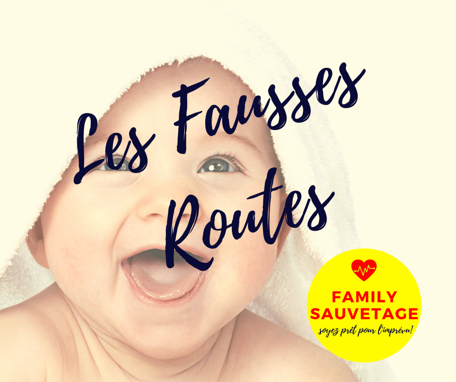 fausse route bebe signe faire