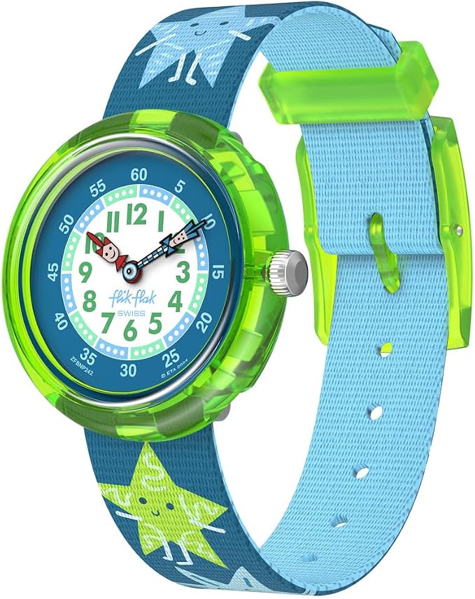 Montre pédagogique Flik Flak Starry Glow
