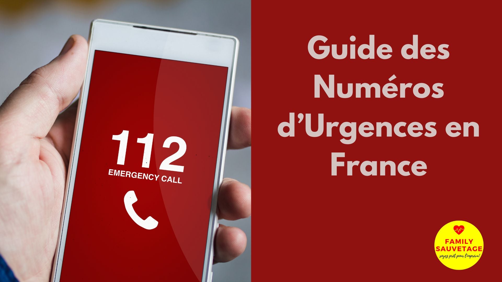 quel numero urgence france 15 17 18 112