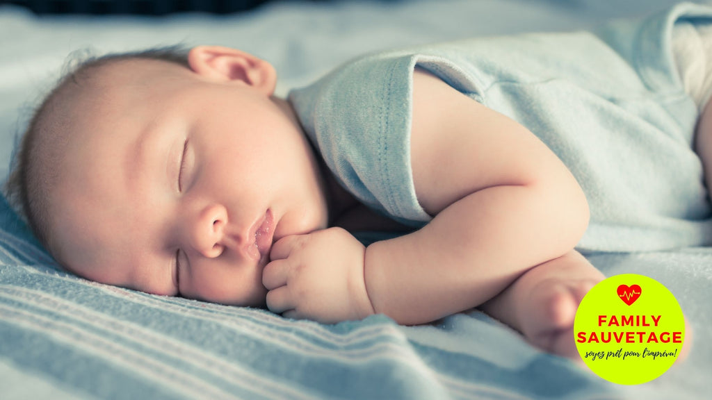 couché bebe coté tete plate cale bebe
