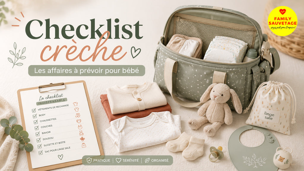 check list rentrée crèche