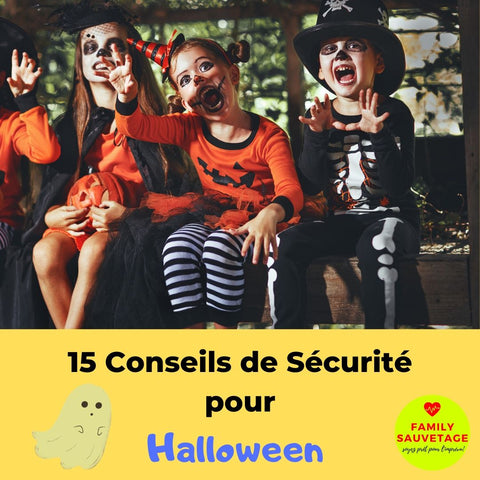 Sécurité Halloween enfant, consignes et conseils