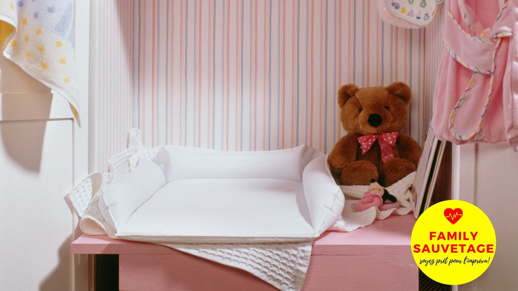 quoi faire bebe tombe table à langer réagir