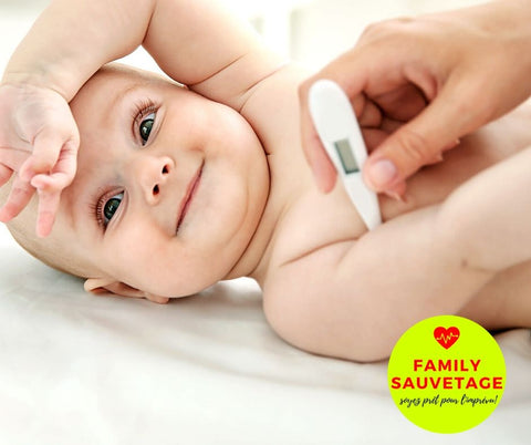 fievre bebe enfant thermometre