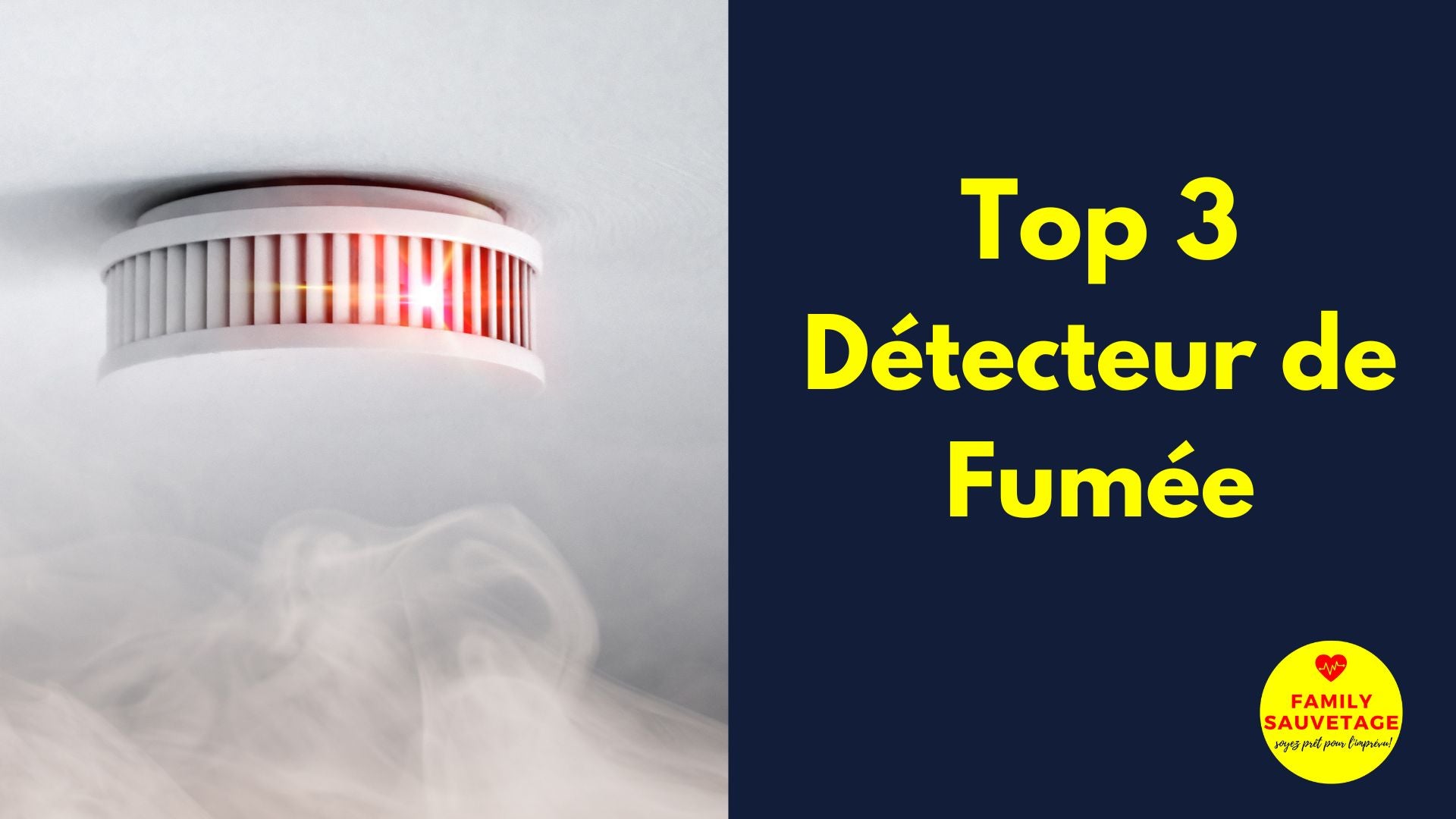 top detecteur de fumée maison