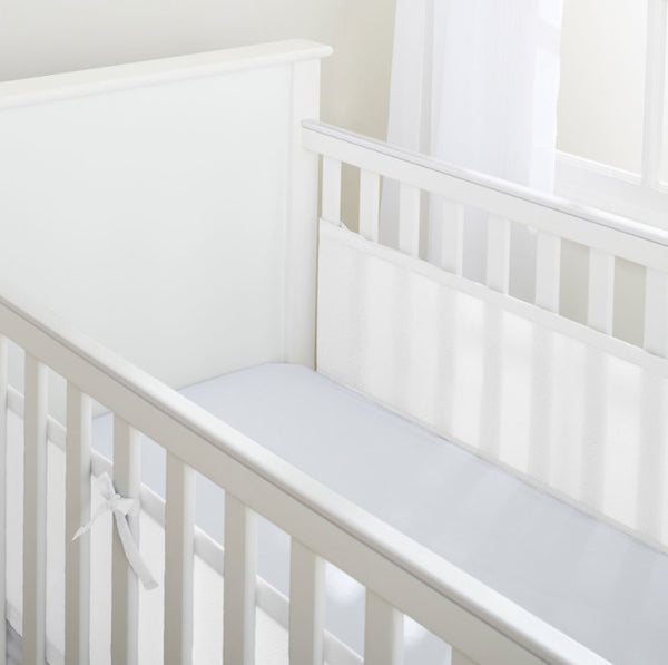 tour de lit respirant nanny care blanc mort subite